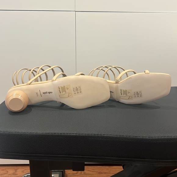 Cult Gaia Freya ball heel nude sandals 8.5 - Picture 7 of 9